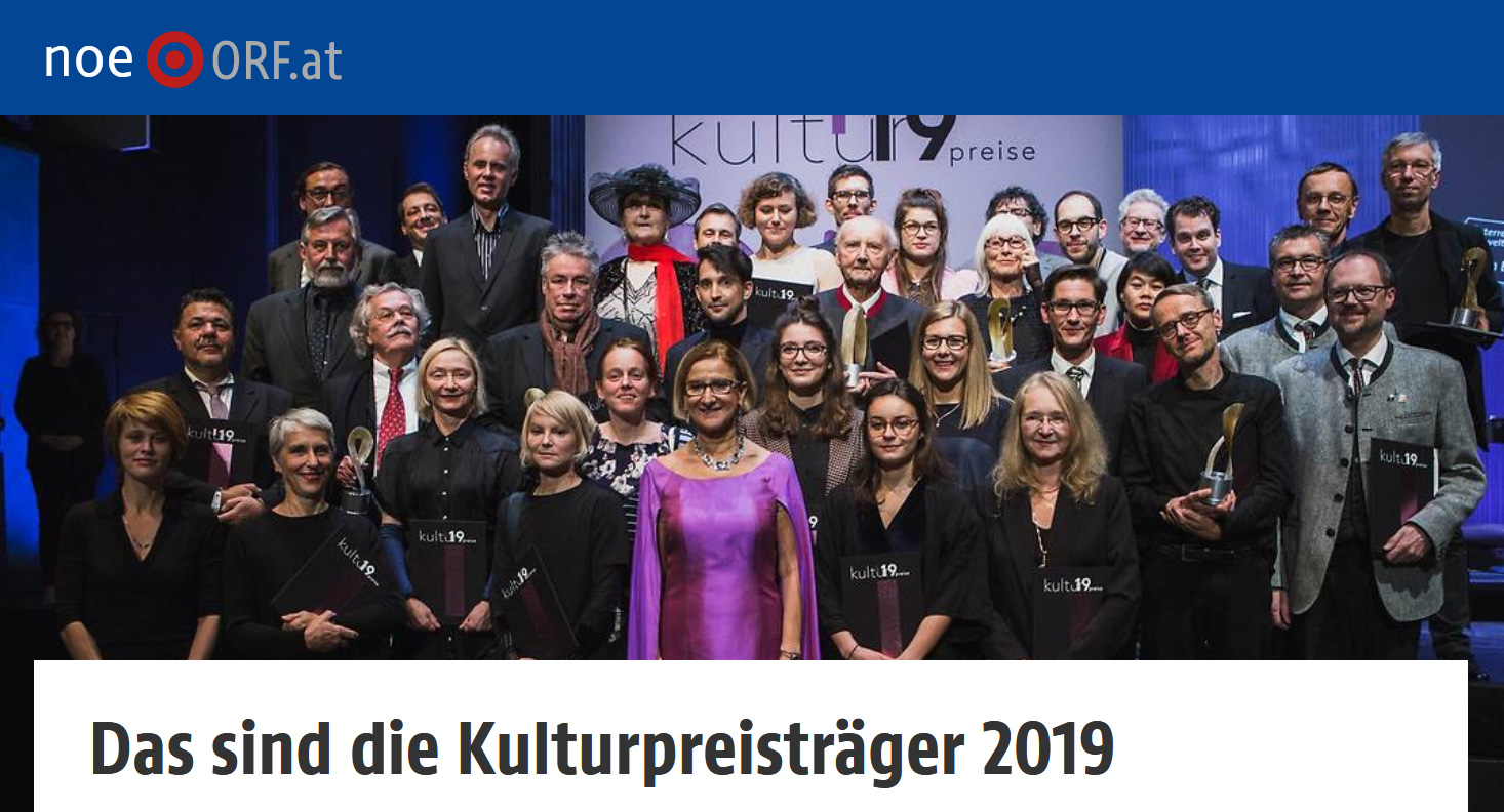 Margot Pilz - Kulturpreis Niederösterreich